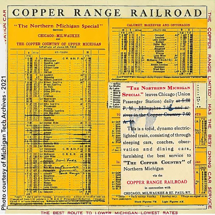 Copper Range Brochure - Inside