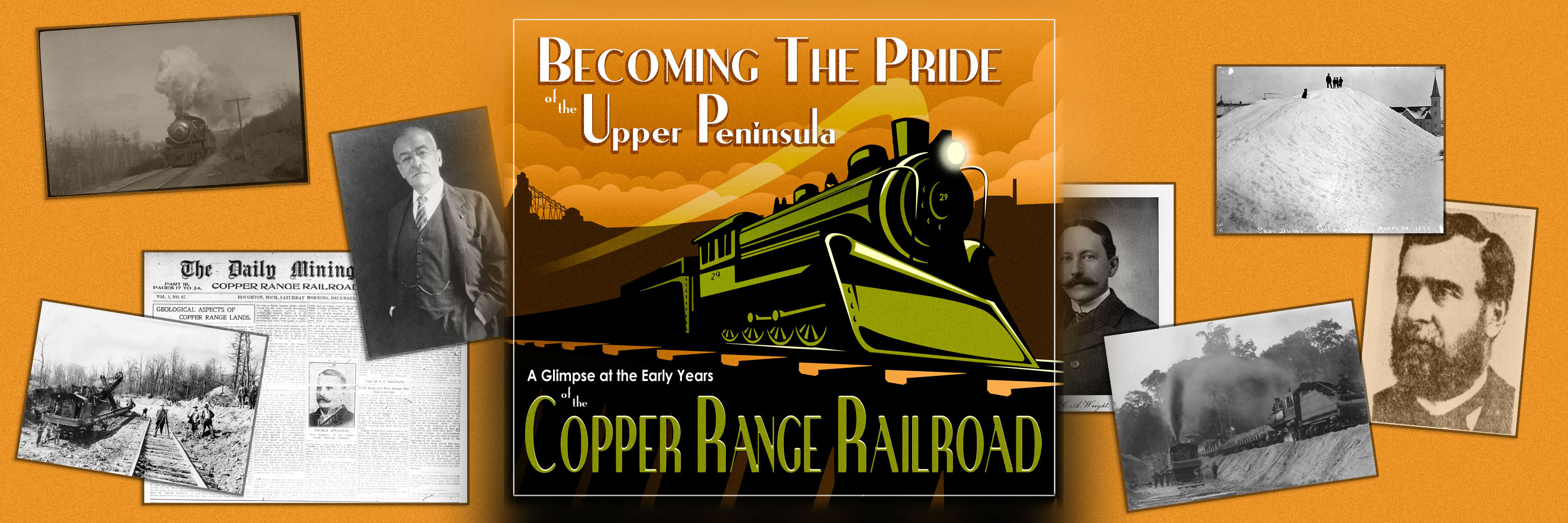 Copper Range Railroad Banner