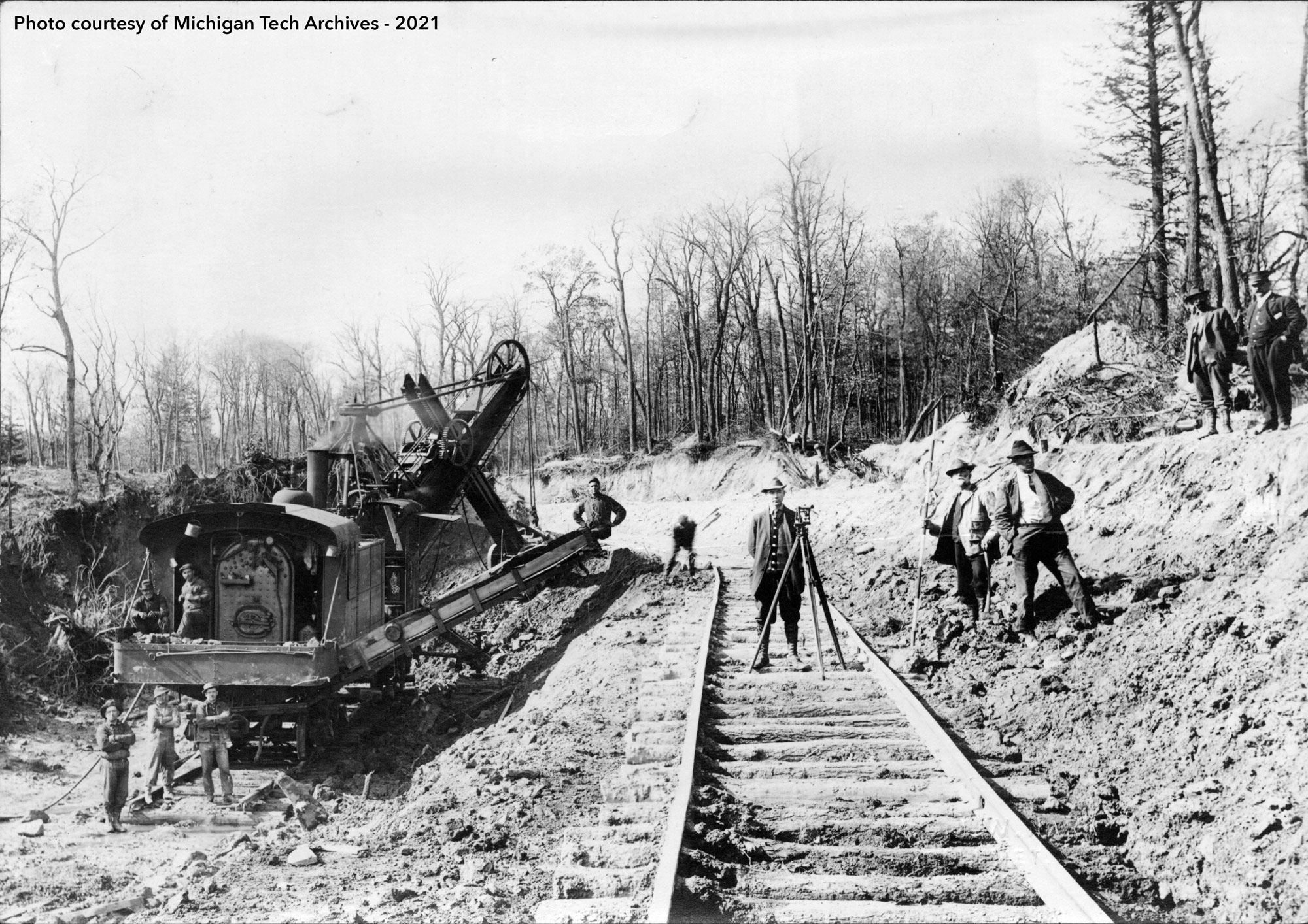 Steam Shovel Construction